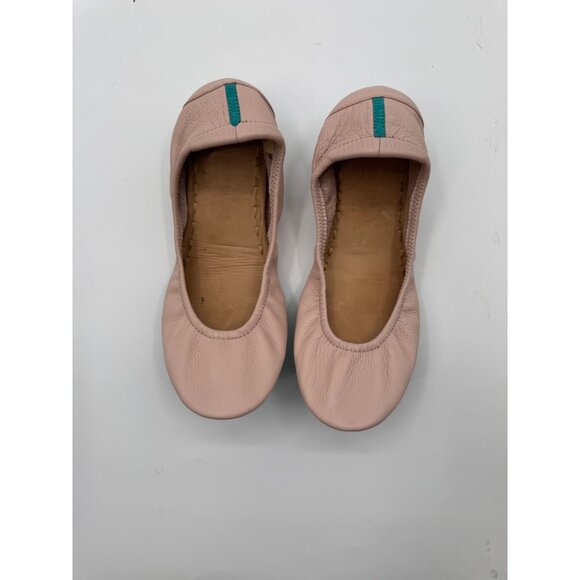 Tieks By Gavrieli Ballet Flats Pink Leather  Size 7 Foldable - Picture 1 of 11